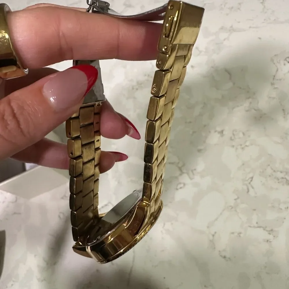 Michael Kors Radiant Gold Chronograph Watch